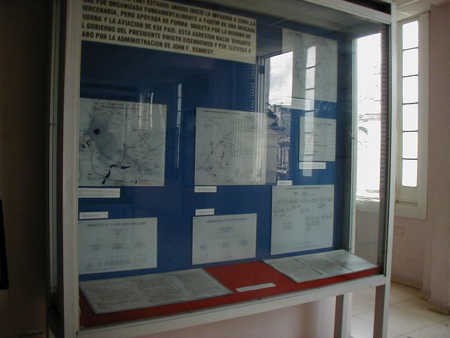 Bay of Pigs display.